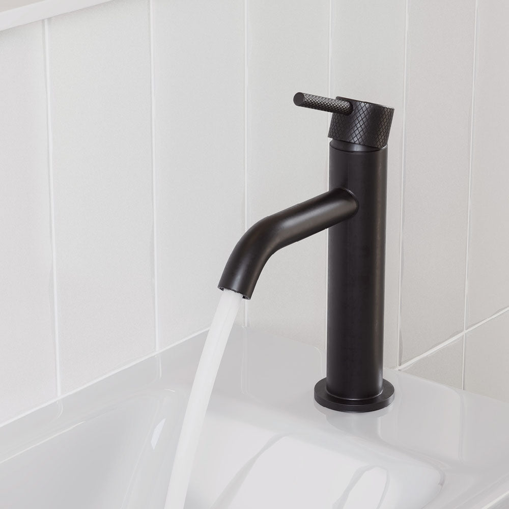 Fienza Axle Basin Mixer, Matte Black