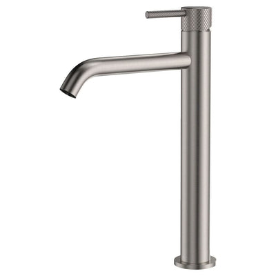 Fienza Axle Tall Basin Mixer, Brushed Nickel