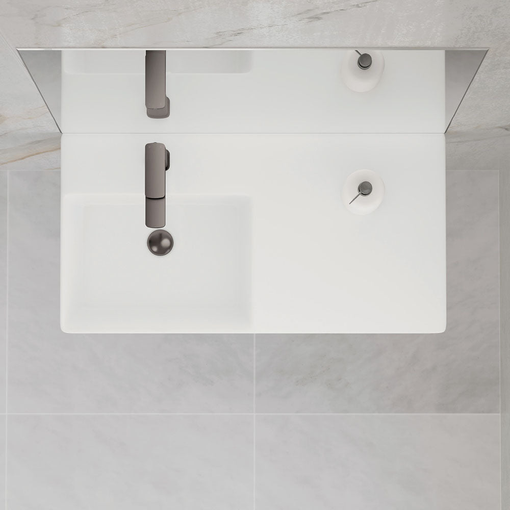 Fienza Tono Basin Mixer Eco, Gun Metal