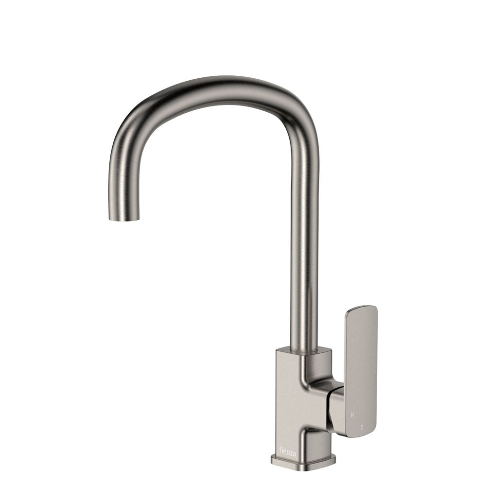 Fienza Tono Sink Mixer, Brushed Nickel