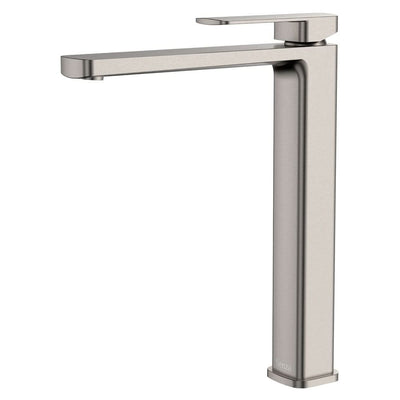 Fienza Tono Tall Basin Mixer Eco, Brushed Nickel