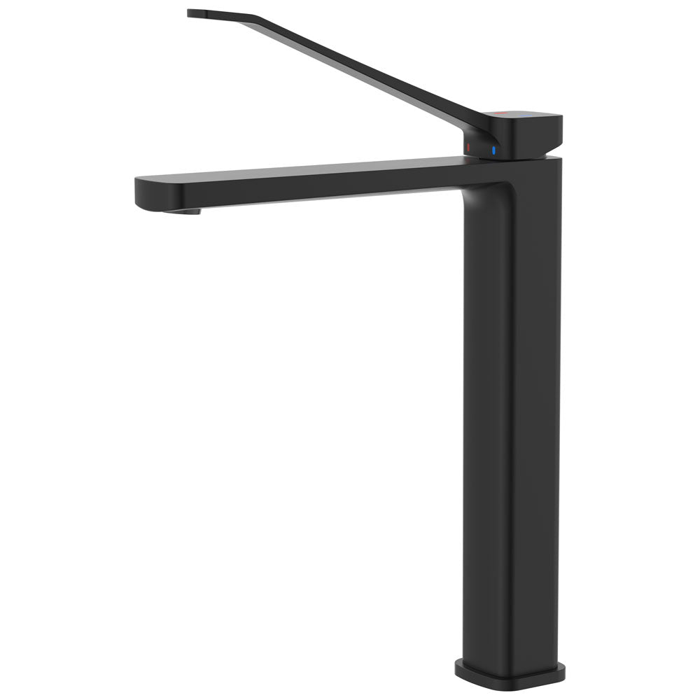 Fienza Tono Care Tall Basin Mixer Eco, Matte Black