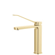 Fienza Tono Care Medium Basin Mixer Eco, Urban Brass
