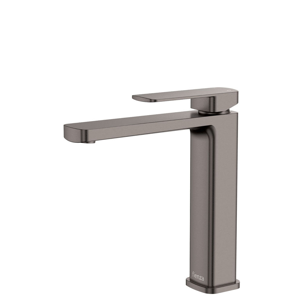 Fienza Tono Medium Basin Mixer Eco, Gun Metal