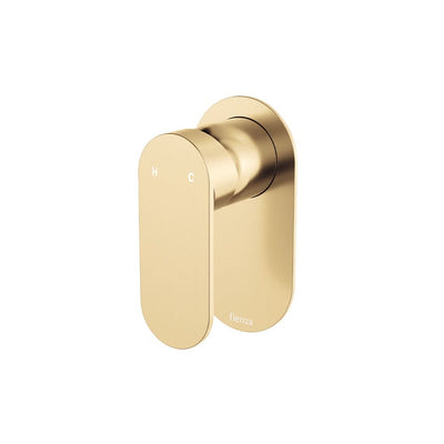 Fienza Empire Slim Wall Mixer Oval Plate, Urban Brass