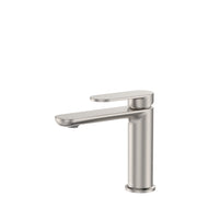 Fienza Empire Slim Basin Mixer Cold Start, Brushed Nickel