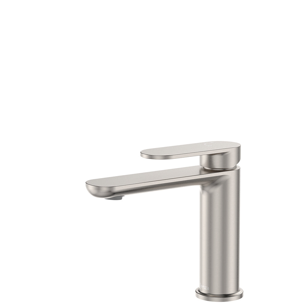 Fienza Empire Slim Basin Mixer Cold Start, Brushed Nickel