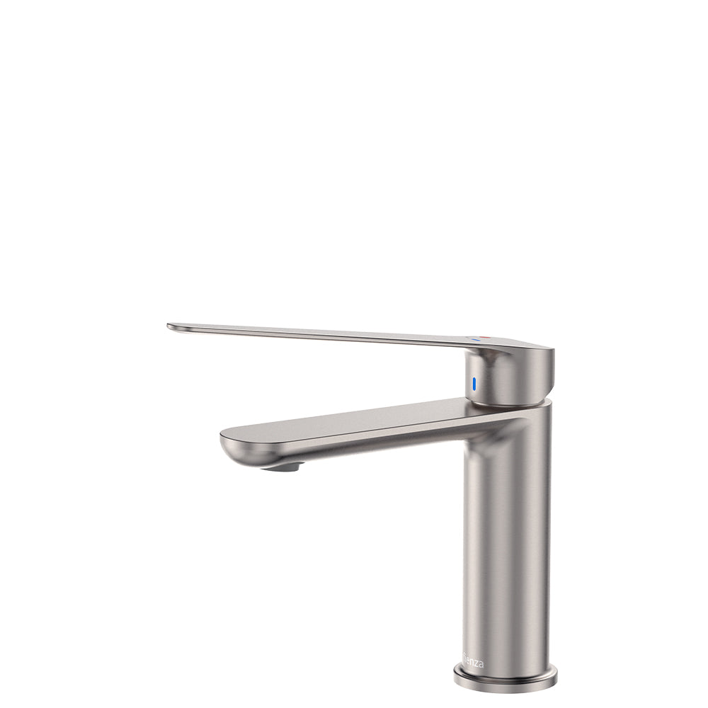 Fienza Empire Care Basin Mixer Cold Start, Brushed Nickel