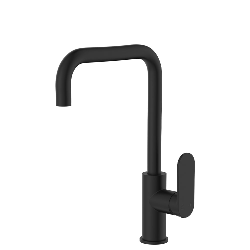 Fienza Empire Slim Sink Mixer, Matte Black