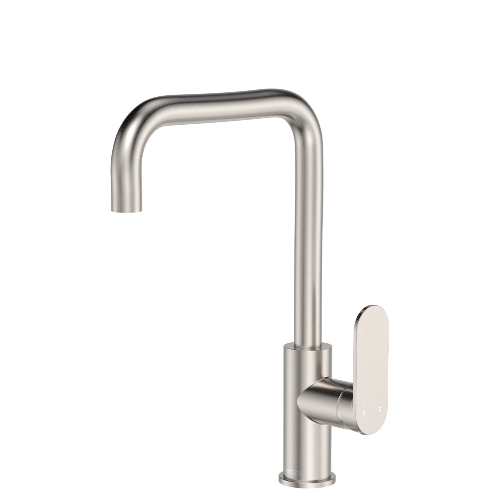 Fienza Empire Slim Sink Mixer, Brushed Nickel