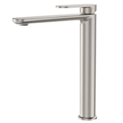 Fienza Empire Slim Tall Basin Mixer Cold Start, Brushed Nickel