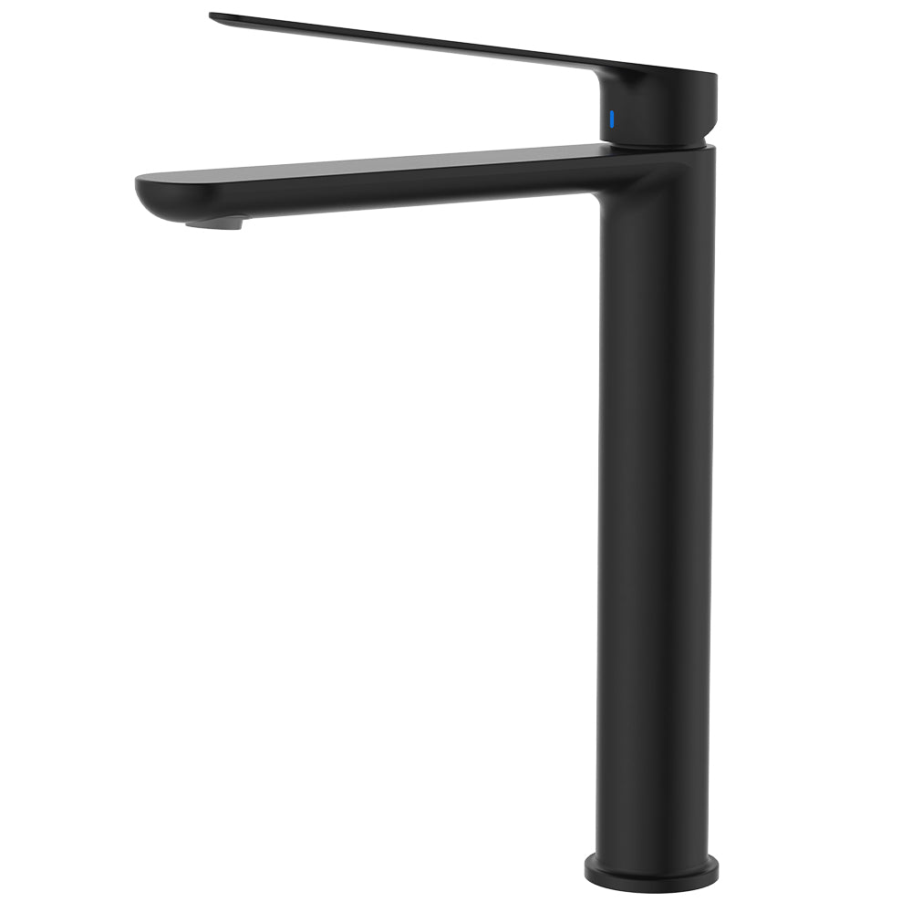 Fienza Empire Care Tall Basin Mixer Cold Start, Matte Black