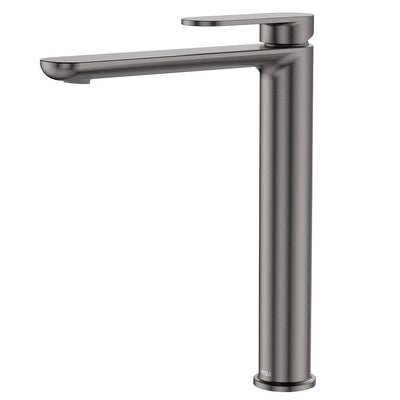 Fienza Empire Slim Tall Basin Mixer Cold Start, Gun Metal