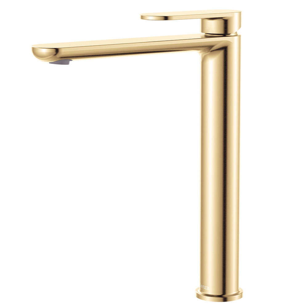 Fienza Empire Slim Tall Basin Mixer Cold Start, Urban Brass