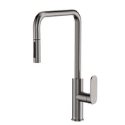 Fienza Empire Slim Pull Out Sink Mixer, Gun Metal