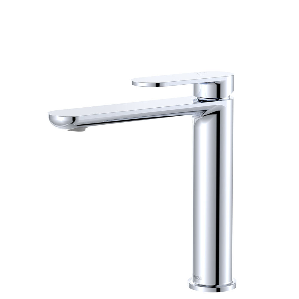 Fienza Empire Slim Medium Basin Mixer Cold Start, Chrome