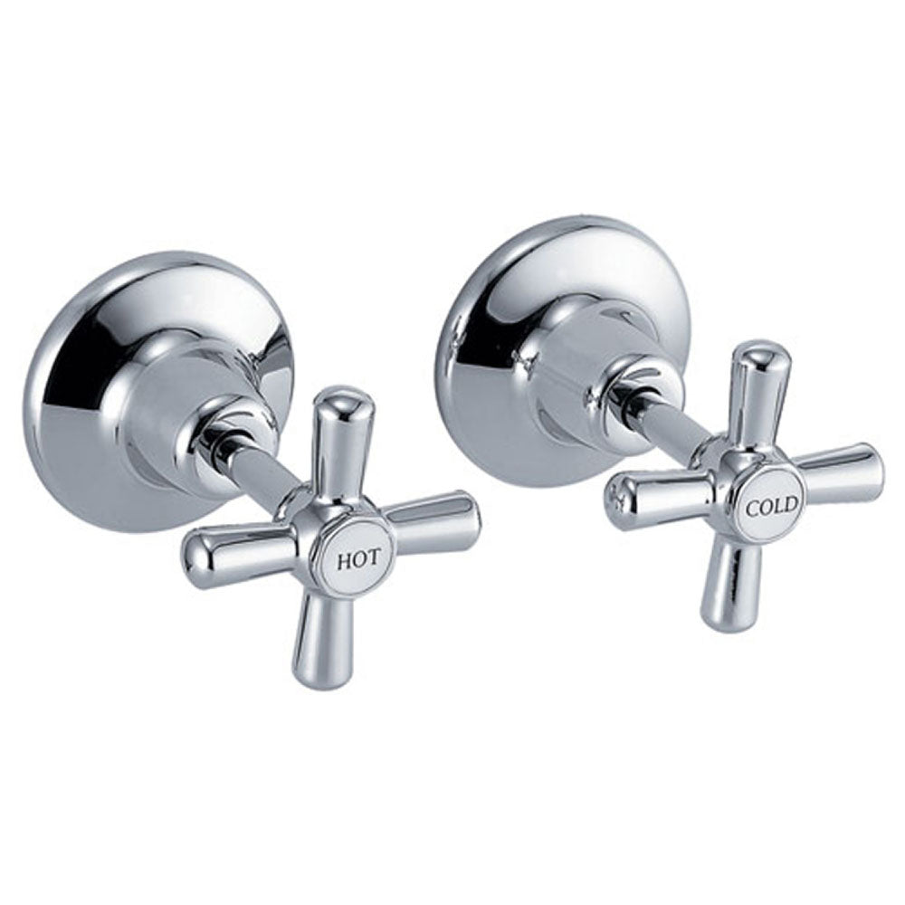 Fienza Houston Wall Top Assemblies, Chrome