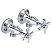 Fienza Houston Washing Machine Assemblies, Chrome