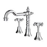 Fienza Lillian Shepherd's Crook Basin Set, Chrome