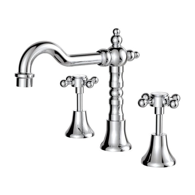 Fienza Lillian Shepherd's Crook Basin Set, Chrome