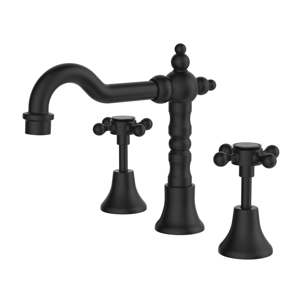 Fienza Lillian Shepherd's Crook Basin Set, Matte Black