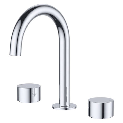 Fienza Kaya Round Hob Set Round Taps, Chrome