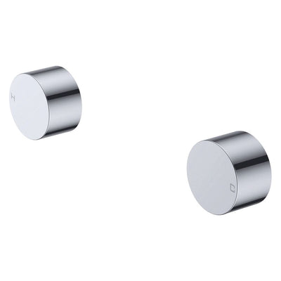 Fienza Kaya Round Wall Taps Dress Kit, Chrome