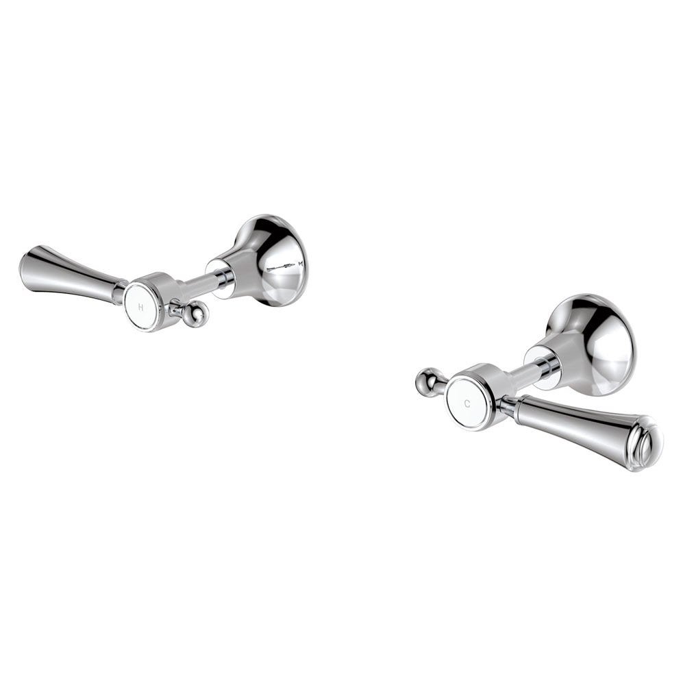 Fienza Lillian Lever Wall Top Assembly, Chrome