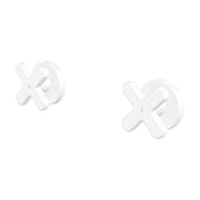 Fienza Kaya Cross Wall Taps Dress Kit, Matte White