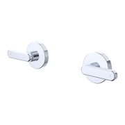 Fienza Kaya Lever Wall Taps Dress Kit, Chrome