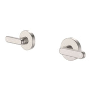 Fienza Kaya Lever Wall Taps Dress Kit, Brushed Nickel