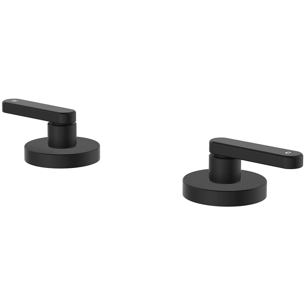 Fienza Kaya Lever Hob Taps Dress Kit, Matte Black