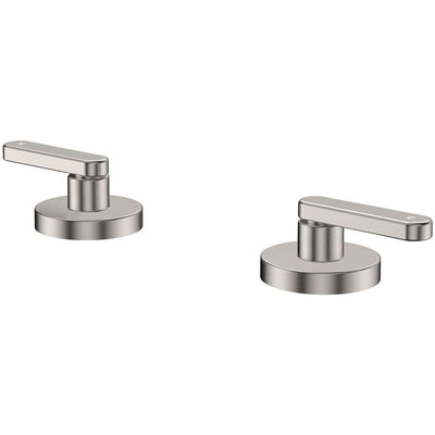 Fienza Kaya Lever Hob Taps Dress Kit, Brushed Nickel