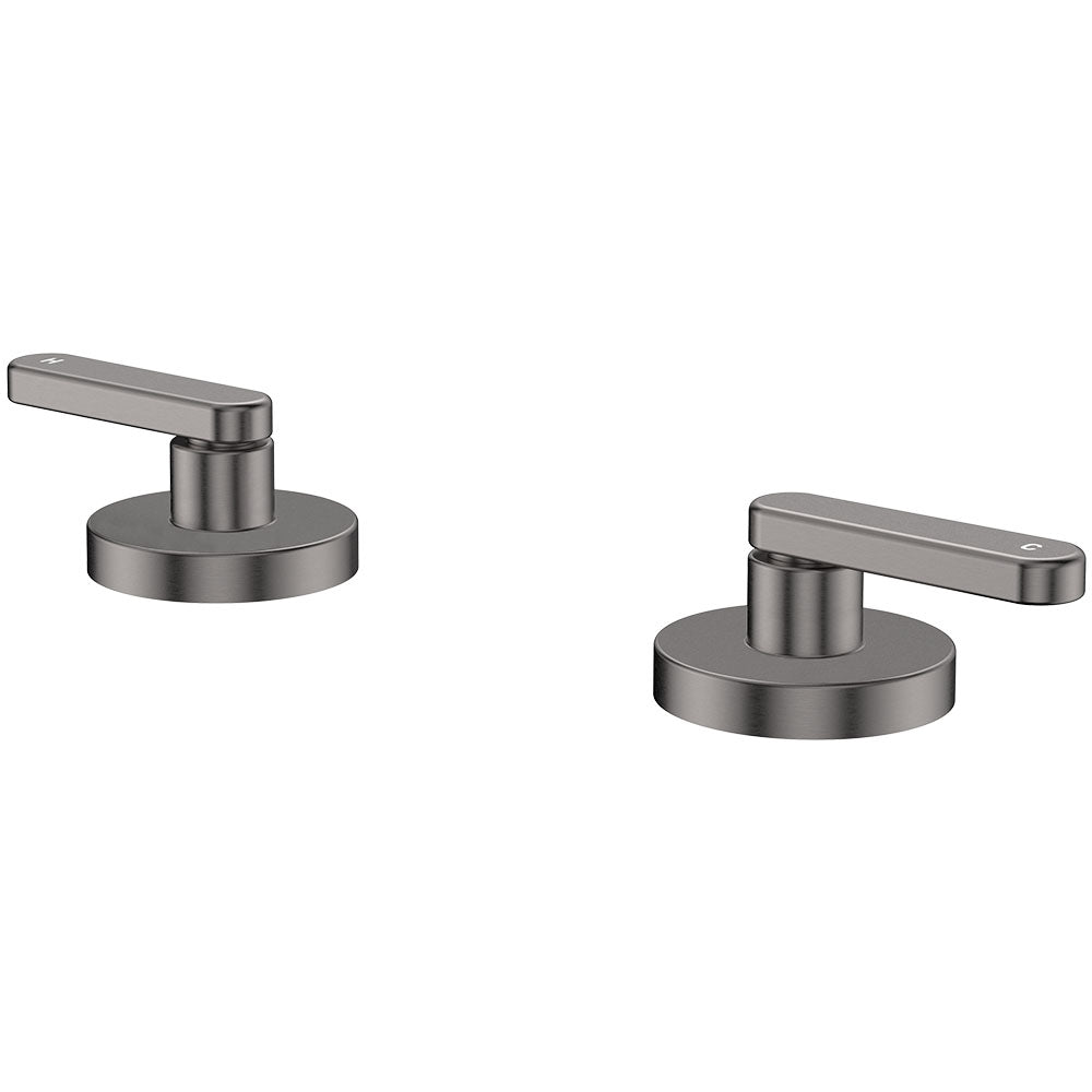 Fienza Kaya Lever Hob Taps Dress Kit, Gun Metal