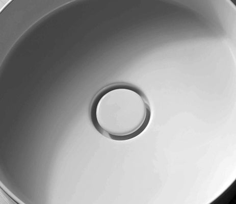 Studio Bagno 32mm Flat Top Ceramic Plug & Waste - Matte Grey
