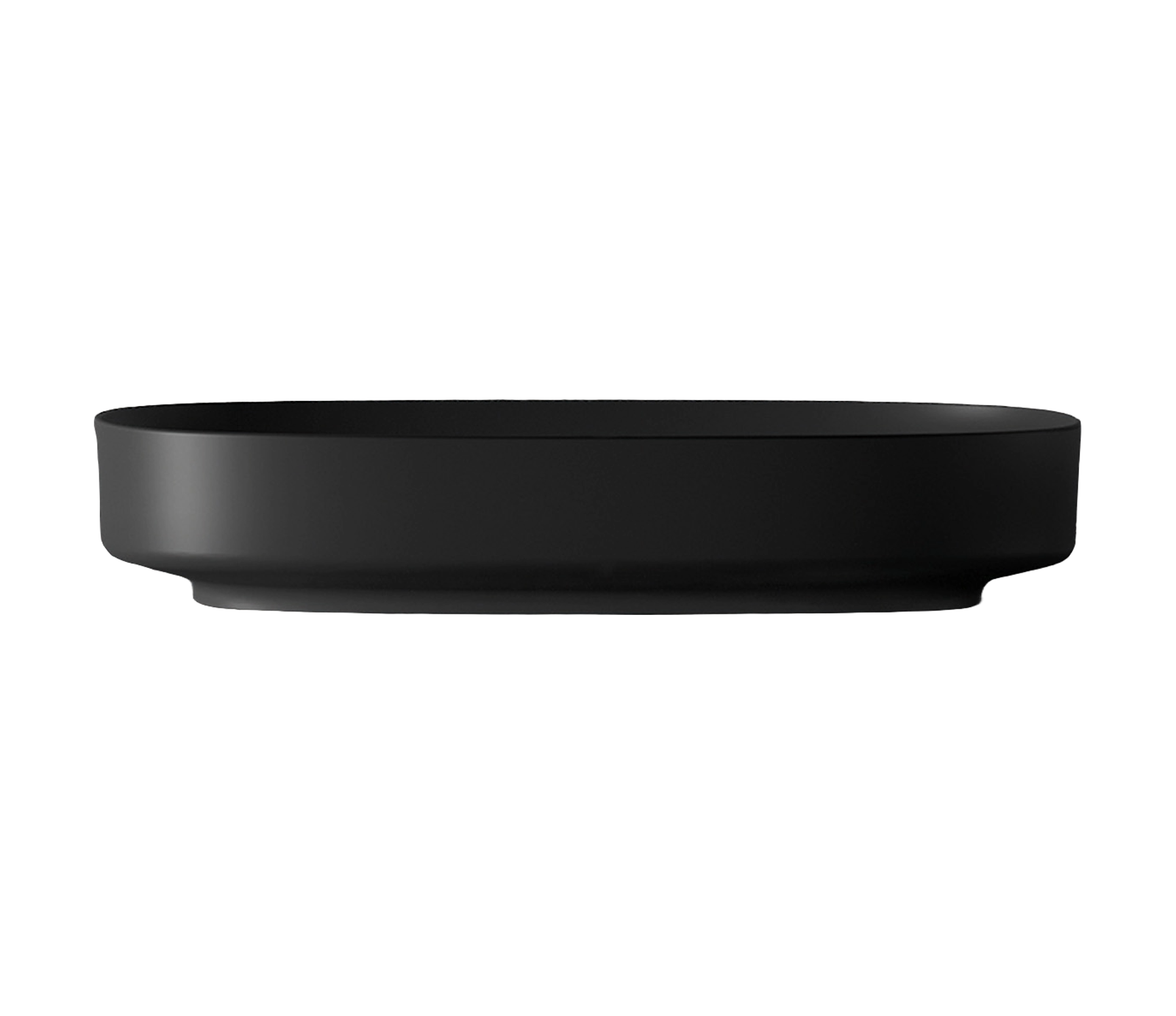 Studio Bagno Form Oval Bench Basin, Gloss White