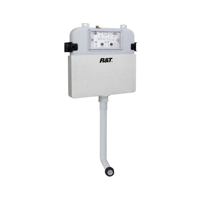 Fienza RT In-Wall Cistern for Floor Mounted / Wall-Faced Pan Setup, Gloss White