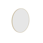 Thermogroup Georgia Round Framed Mirror - 600mmØ, Gold