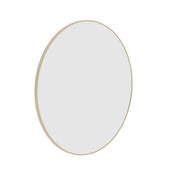Thermogroup Georgia Round Framed Mirror - 900mmØ, Gold