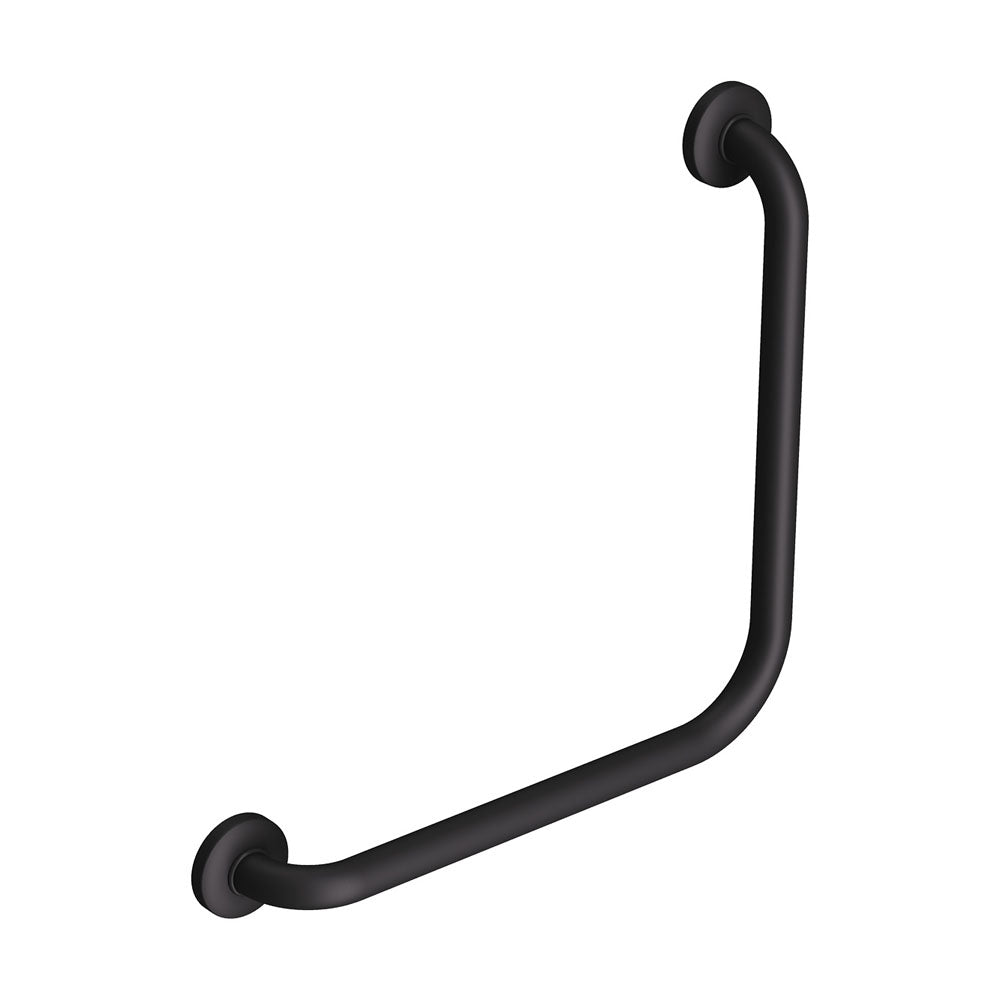 Fienza Care Grab Rail L 450mm X 450mm (2 Points), Matte Black