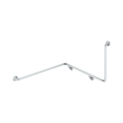 Fienza Care Support Grab Rail 90° Left Hand (4Pts) 600x1030x1110mm, Stainless Steel