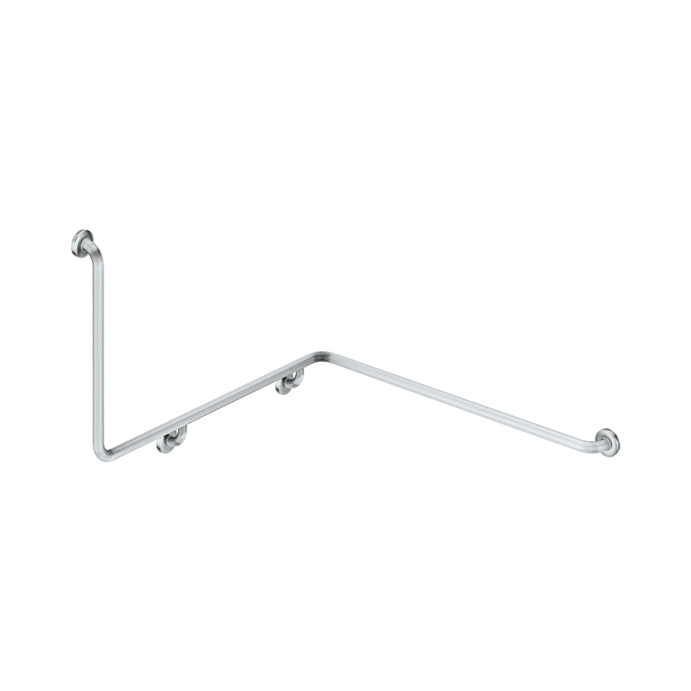 Fienza Care Support Grab Rail 90° Right Hand (4Pts) 600x1030x1110mm, Stainless Steel