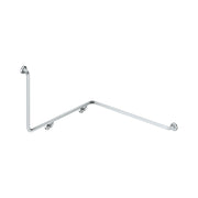 Fienza Care Support Grab Rail 90° Right Hand (4Pts) 600x1030x1110mm, Stainless Steel