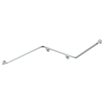 Fienza Care Support Grab Rail 140° Left Hand (4Pts) 700x940x1110mm, Stainless Steel