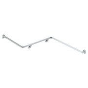 Fienza Care Support Grab Rail 140° Right Hand (4Pts) 700x940x1110mm, Stainless Steel