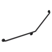 Fienza Care Grab Rail 40 Degree Left Hand, Matte Black