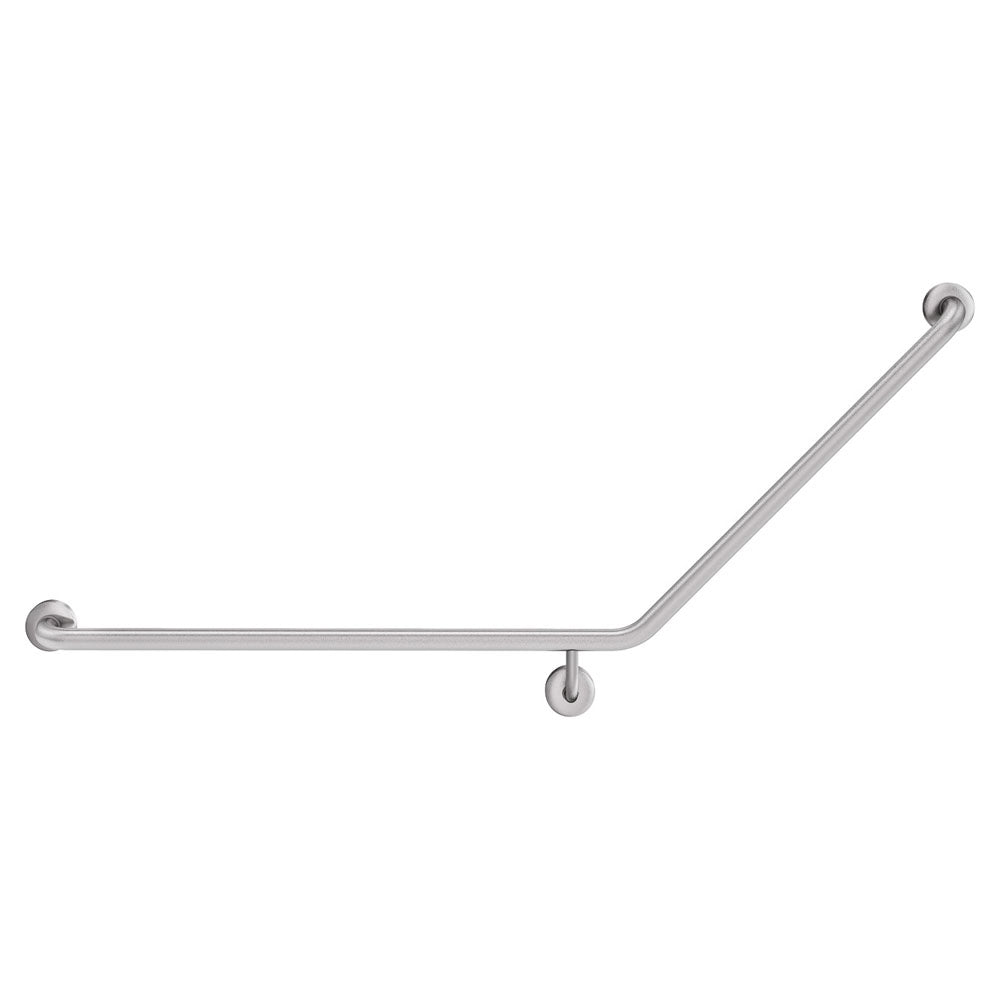 Fienza Care Grab Rail 40 Degree Left Hand Rail, Stainless Steel
