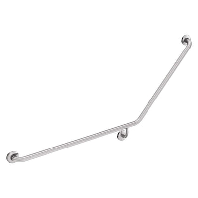 Fienza Care Grab Rail 40 Degree Left Hand Rail, Stainless Steel