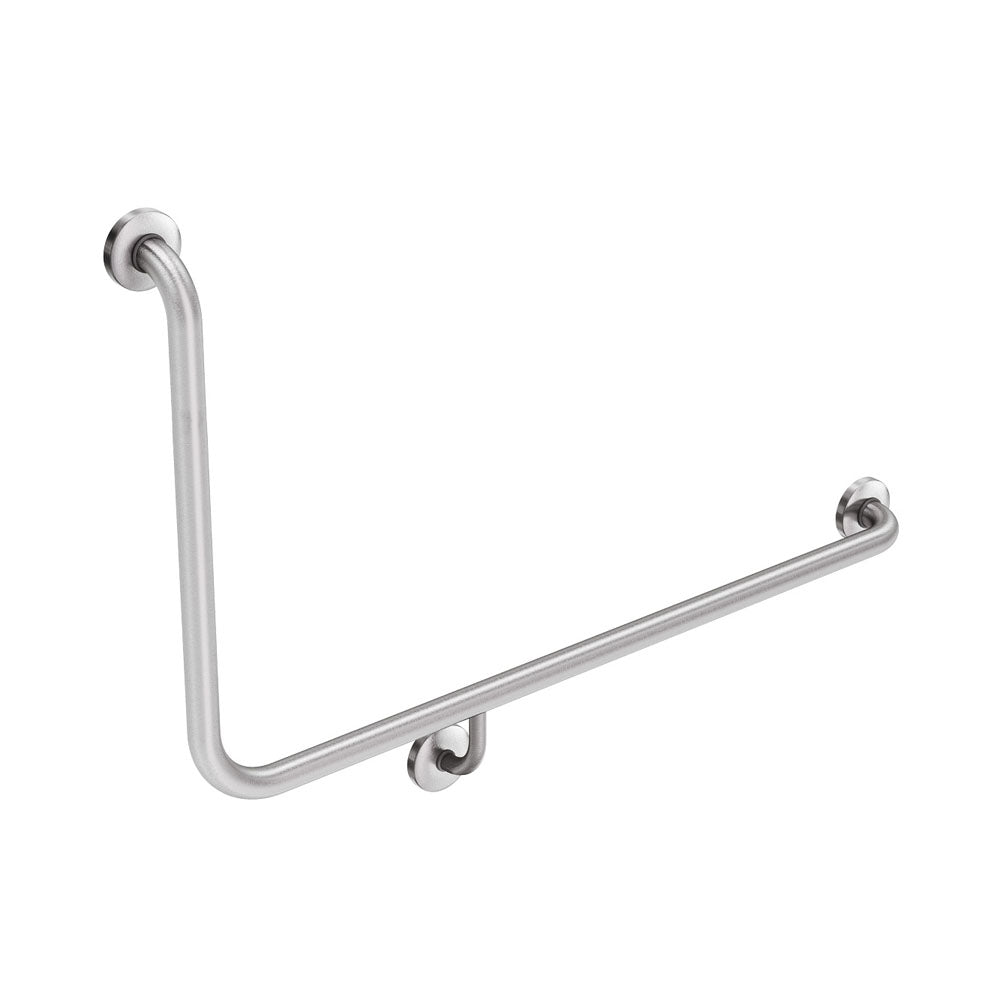 Fienza Care Grab Rail 90 Degree Right Hand Rail *, Stainless Steel