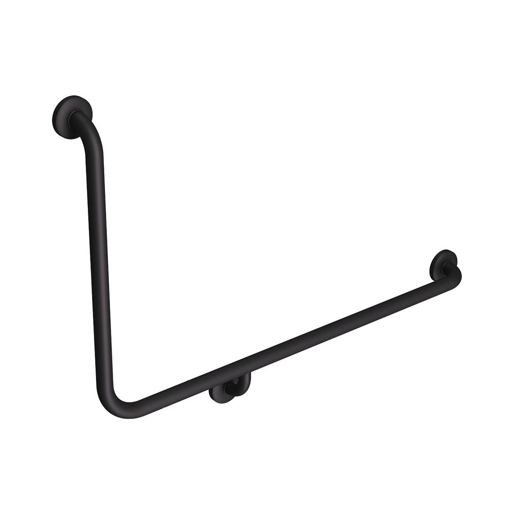 Fienza Care Grab Rail 90 Degree Right Hand, Matte Black